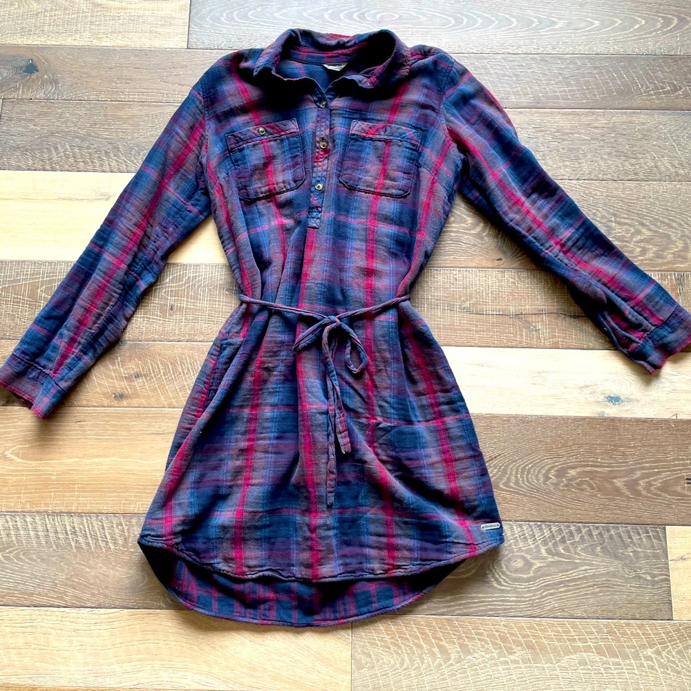 Eddie Bauer flannel dress